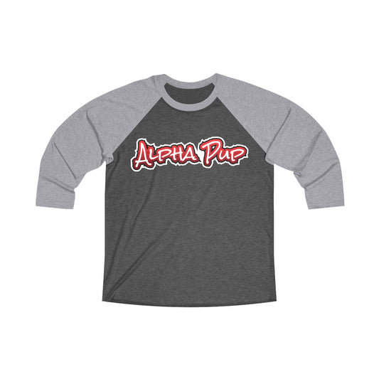 Alpha Pup 3\4 Raglan Tee