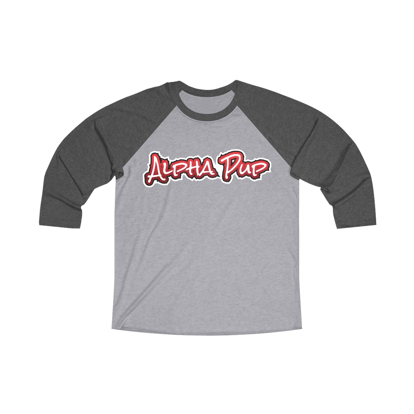 Alpha Pup 3\4 Raglan Tee