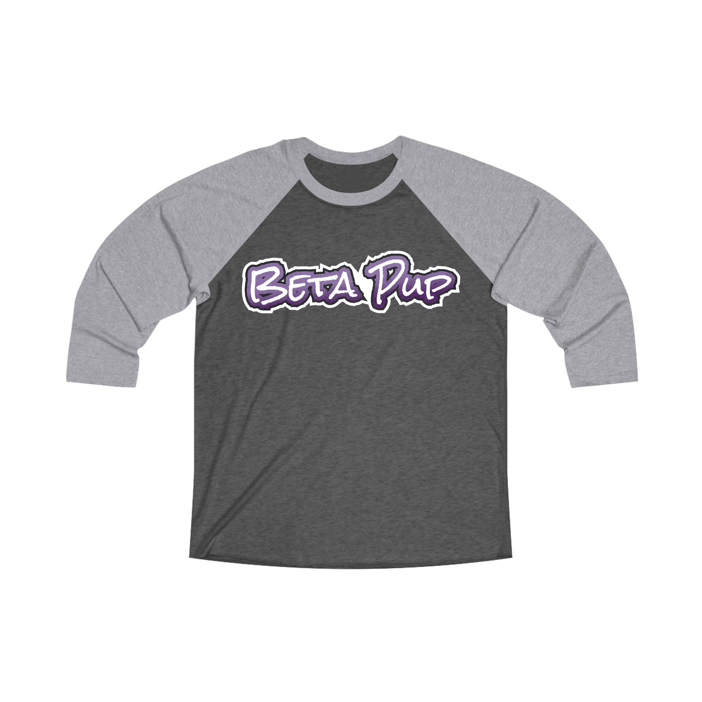 Beta Pup 3\4 Raglan Tee