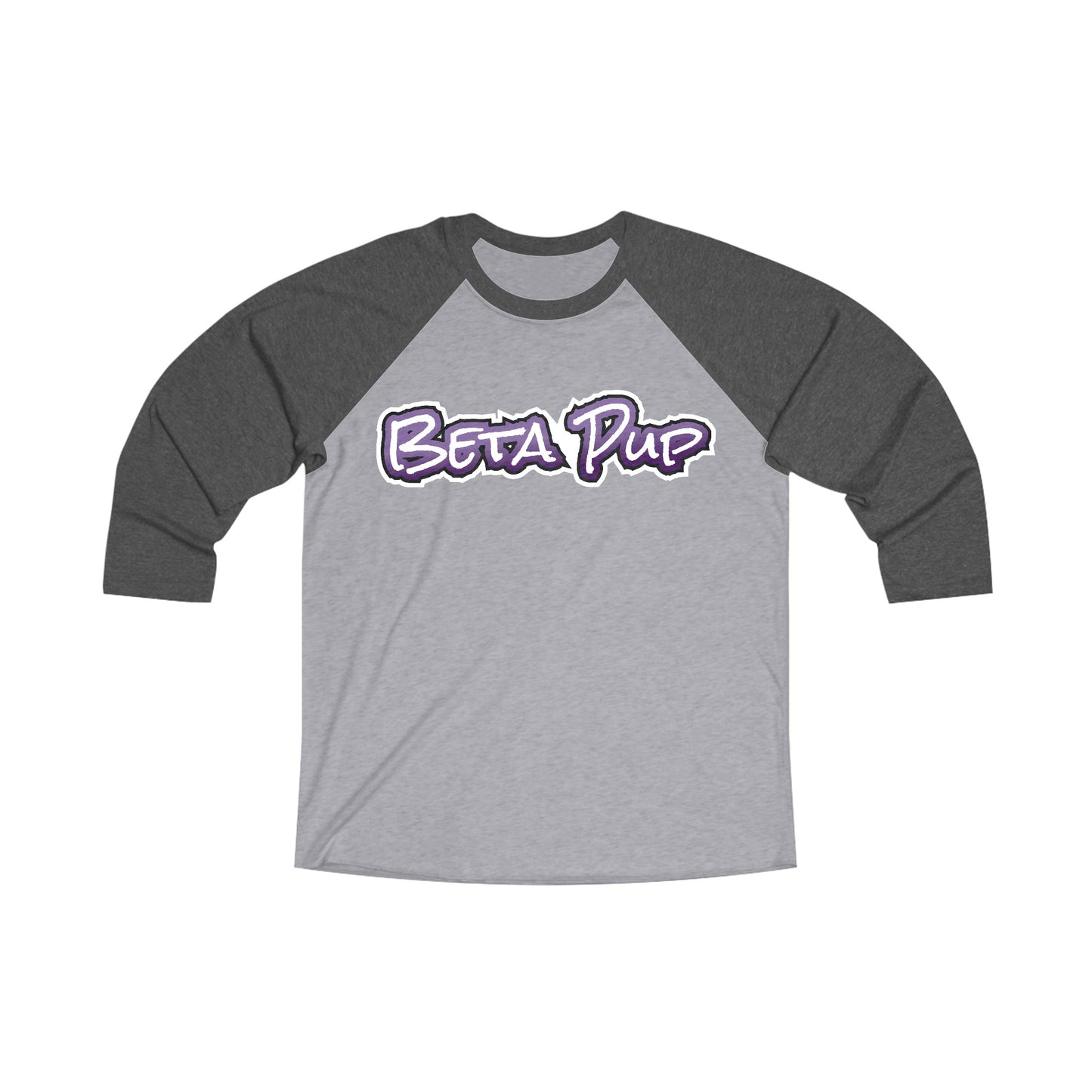 Beta Pup 3\4 Raglan Tee