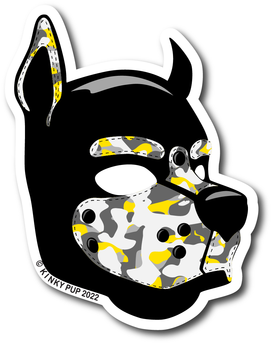 Kinky Camo Grey Yellow