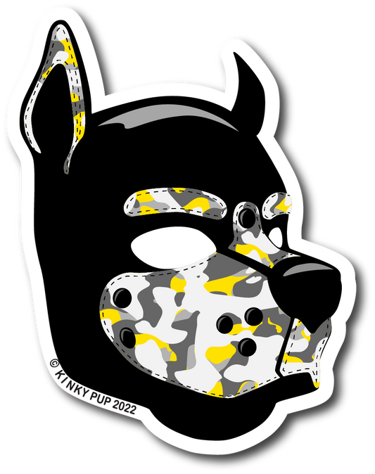 Kinky Camo Grey Yellow