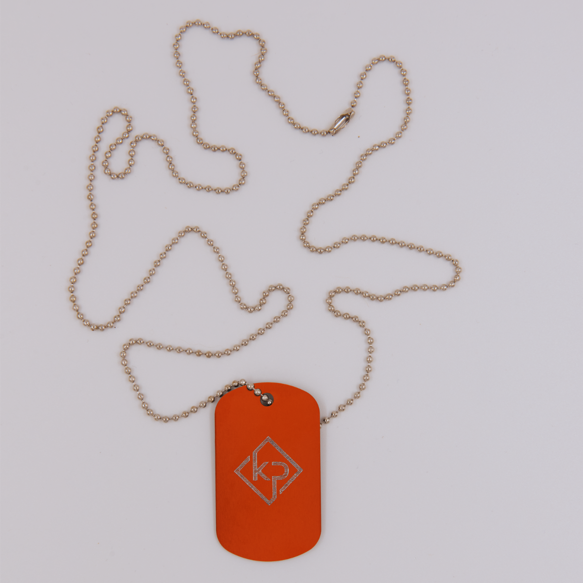 Dog Tag- Orange