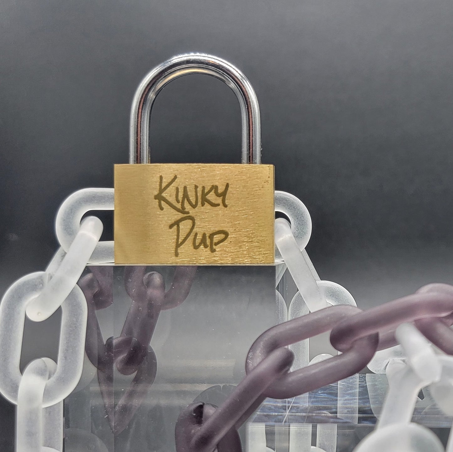 Kinky Pup Lock n' Chain