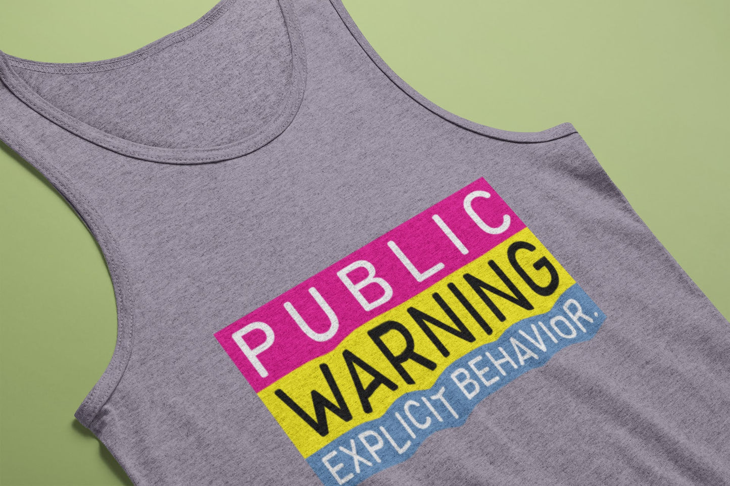 Public Warning Tank